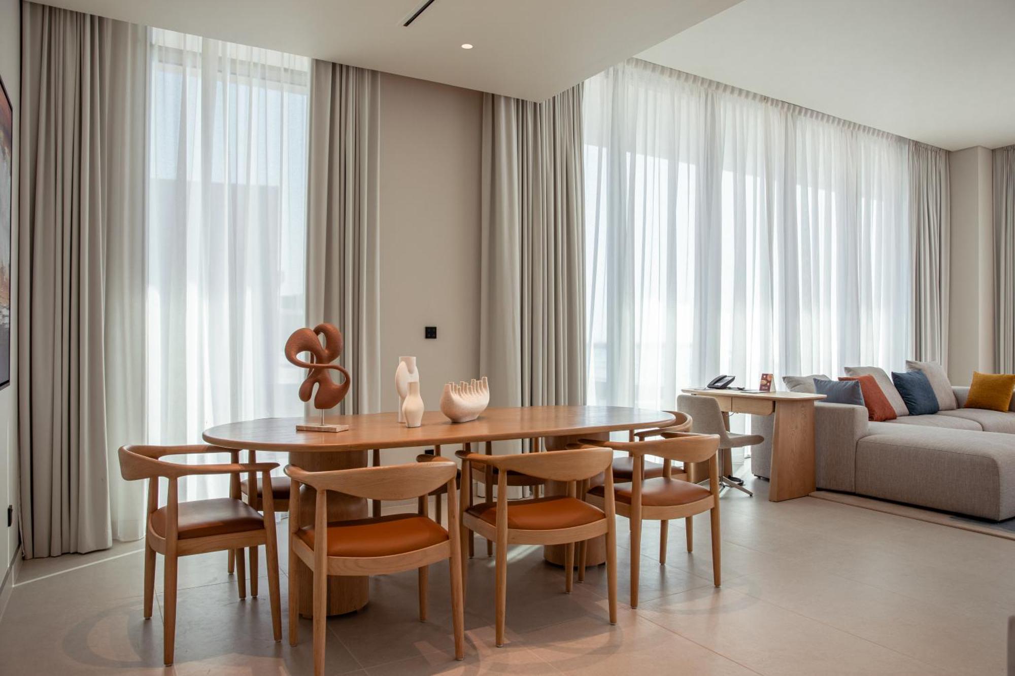 Ajman Hotel & Villas By Blazon Hotels Екстериор снимка A dining room
